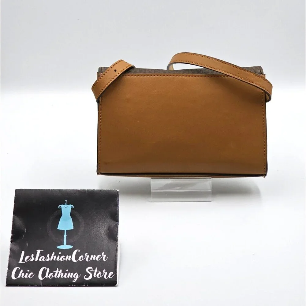 Michael Kors Women's Leather Signature Logo & Python-Embossed Fanny Pack 3041 - Picture 9 of 13